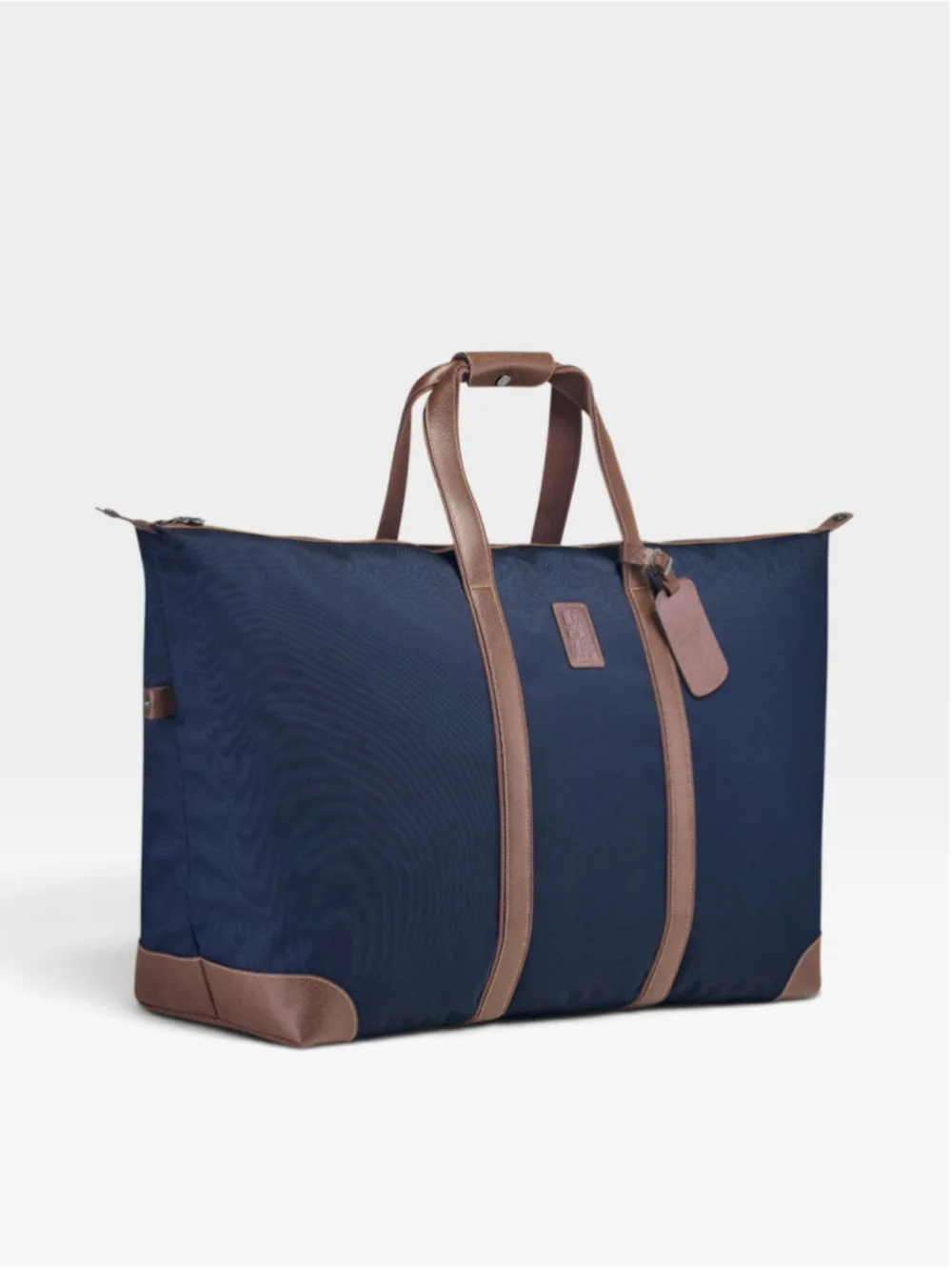 Longchamp Boxford large Travel Bag One Size Blue and Brown